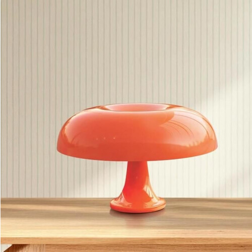 Lampe de table - Champignon - LED - 3 températures de couleur - Rechargeable par USB - Vintage