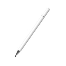 Styluspen - WIT - Capacitieve pen - Drukgevoelig - Vervangbare punt - Magnetische dop