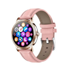CF18Pro Women's Smartwatch Heart Rate Monitor Fitness Tracker IP67 Waterproof for Android and iOS - Pink