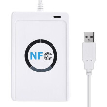 NFC RFID-lezer/schrijver ACR122U met gratis software ISO14443A/B+ in wit -