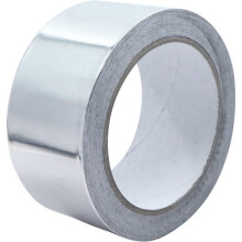 Ruban adhésif en aluminium - Non spécifié - 20 m x 50 mm - Résistant à la chaleur - Isolant thermique - Durable