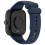 Βραχιόλι για Xiaomi Redmi Watch 4 / Mi 8 Pro, Λουράκι Σιλικόνης με Μαύρη Αγκράφα 1