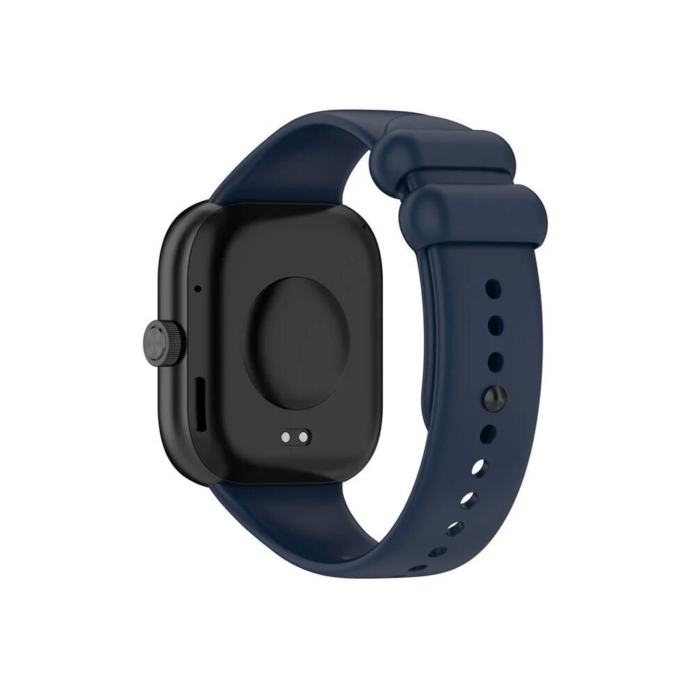 Bracelet For Xiaomi Redmi Watch 4 / Mi 8 Pro, Silicone Watch Band With Buckle Black 9149891812284