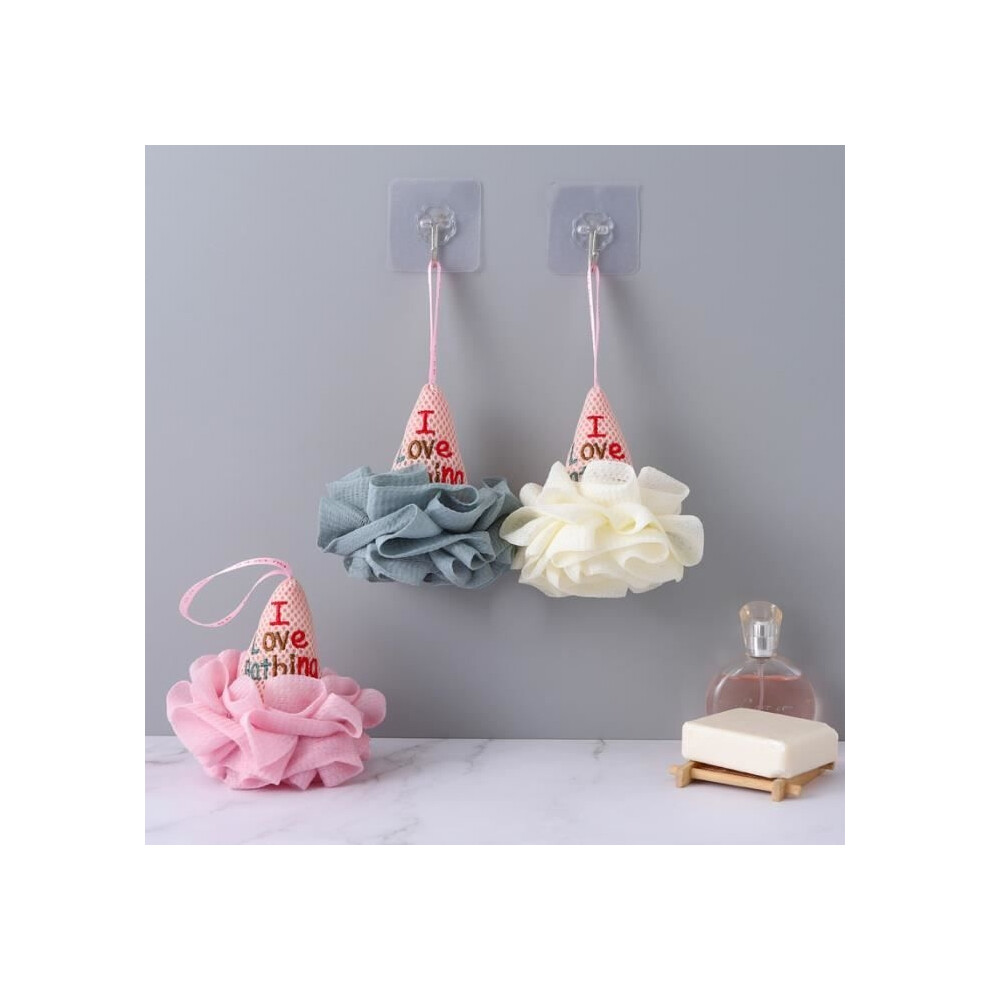 Photos - Bath Sponge Foaming mesh sponge for body, ice cream, bath, shower, loofah puffs, bath book tool