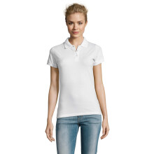 (M, White) SOLS Womens/Ladies Perfect Polo Shirt