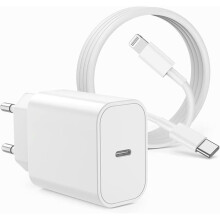 Fast Charger for iPhone 14 13 [MFi Certified], 20W USB-C Charger with 2M Cable for Apple iPhone, Type-C Power Adapter