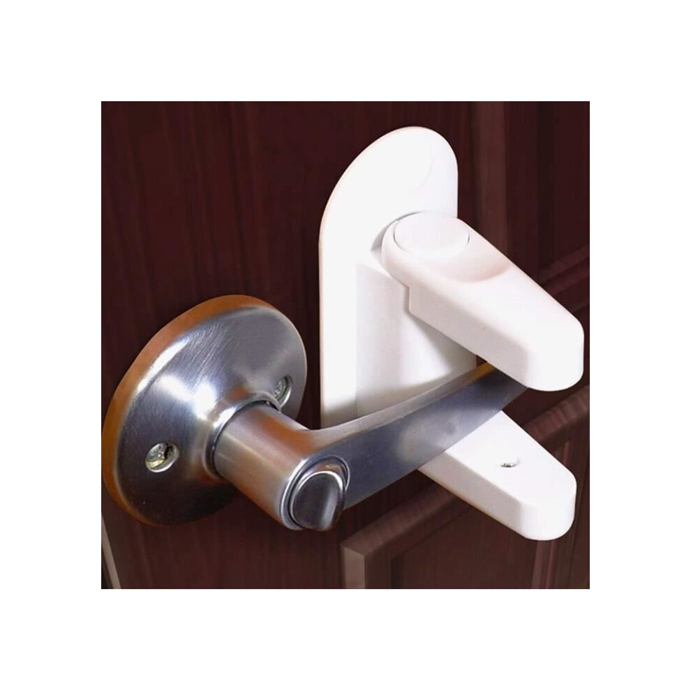 Child Safety Locks (2 Pieces) Baby Safety Lock Door Stopper With 3M Adhesive Vhb - Child Safety Locks Aihontai