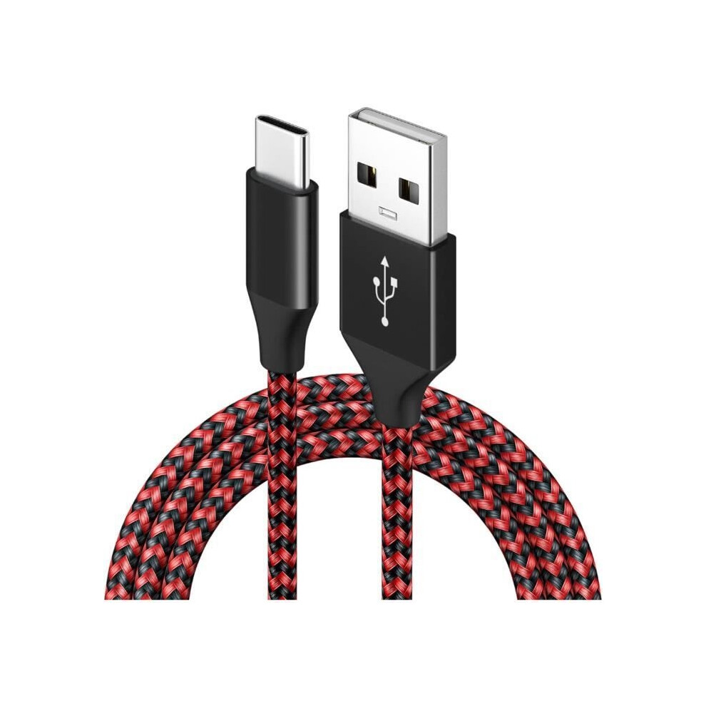 2M Usb C Charging Cable, Usb 2.0 Type C Fast Charging 3A Braided Usb A To Usb C 480Mbps Data Transfer, Compatible [S39323] 9149891809734