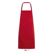 Apron - UNIQUE - Gramercy - Red - Polycotton - 190 g/m²