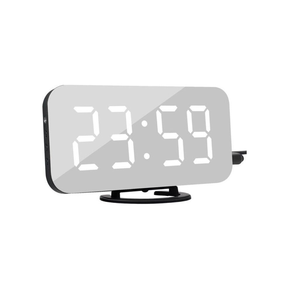 Aihontai Marsee Led Digital Alarm Clock - Adjustable Brightness - Dual Usb Ports