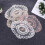Set de sets de table - MEUBLES - Rond - 3 pièces - Dentelle - Blanc 1