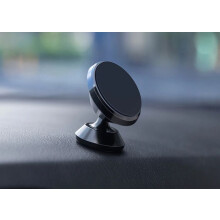Support de téléphone pour voiture, support métallique, support de téléphone rotatif à 360 degrés, noir