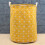 Panier à linge étanche - Jaune - 35 x 45 cm - Accessoires de lessive 1