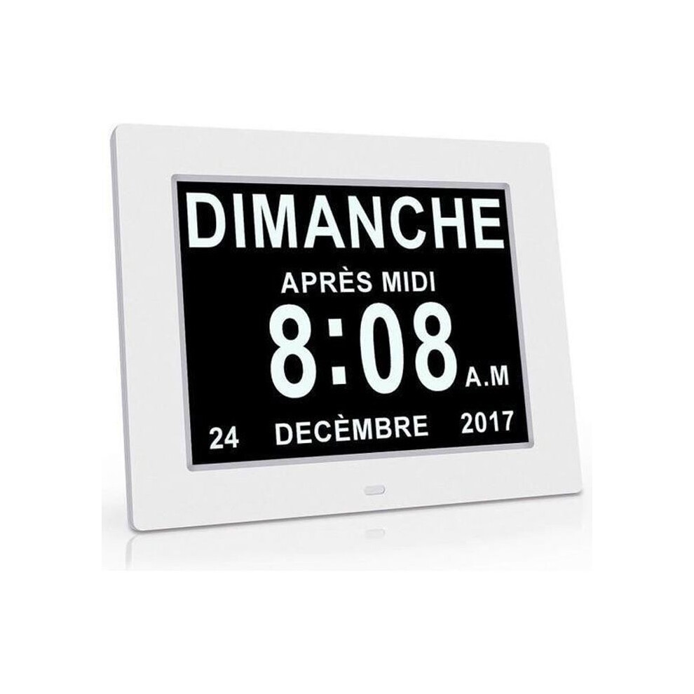 Clock - Onever - 8 Inches - Adjustable Alarm - Automatic Dimming Aihontai