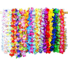 Set van 36 kunstmatige tropische Hawaiiaanse bloemenkransen, feestdecoratie en leis.
