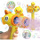 Bubble Gun - Unspecified - Automatic Model - 15,000 Bubbles per Minute - Yellow - Integrated LED 1