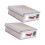 Nonwoven Fabric Linen Closet Box Transparent Panel Easy-1 1