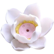 Wierookhouder Lotus Keramische Wierookhouder - Decoratieve Wierookbrander voor Yogastudio en Woonkamer [N1964]