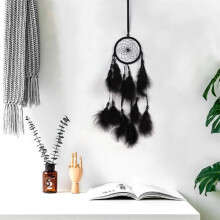 Dreamcatcher Feather Hanging Ornament Wall Decoration for Home Car Interior Decor Bohemian Style Gifts