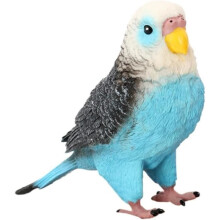 Gesimuleerde parkiet, klein vogeltje, buitenbeeldjes, autodecoratie, simulatie vogelmodel, statische tuin