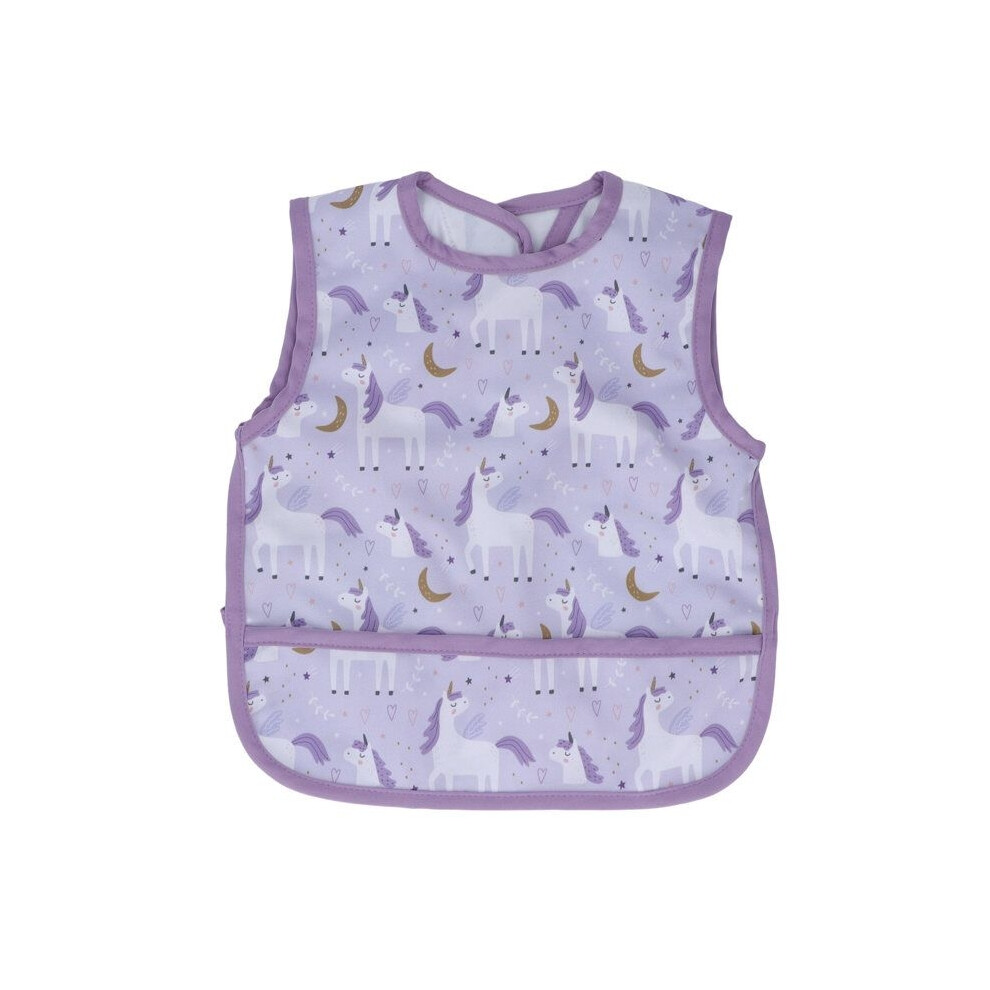 Waterproof Baby Bibs With Pocket And Hook And Loop Fasteners, Machine Washable, 35 X 30 Cm, Made Of Polyester Aihontai