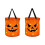 Τσάντες Qiilu LED για Halloween με καραμέλες, μεγάλη χωρητικότητα 22 lb, ύφασμα 1