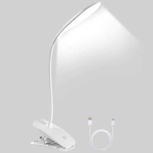 Lampe de bureau - ZVD - LED - Rechargeable par USB - 1200 mAh - Commande tactile