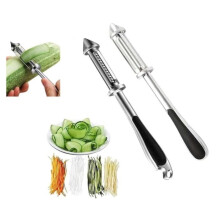 Vegetable peeler - Not specified - All-in-one model - White - Dishwasher safe - Multifunctional