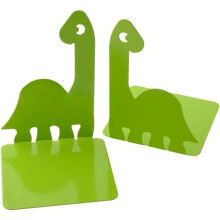 Leuke boekensteunen met dinosaurus-cartoons, antisliphouders voor de uiteinden van boeken, boekensteunen voor de kinderkamer, creatief