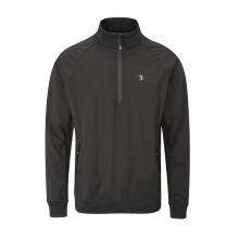 (XL, Black) Farah Mens Kala Quarter Zip Jacket