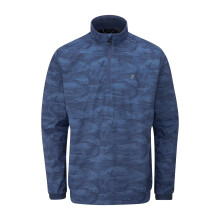 (M, Regatta Blue) Farah Mens Parker Camouflage Showerproof Jacket