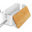 Cable Management Box, Cord Storage Box with Bamboo Lid, Wire Cable Organizer Box 1