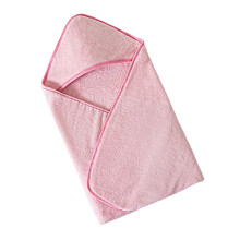 Baby-Badetuch mit Kapuze für Kleinkinder, Neugeborene,-Rosa