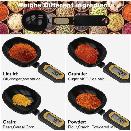 Electronic Measuring Spoon - YYV - Multifunctional - LCD Screen - Food Scale - Tare Function 2