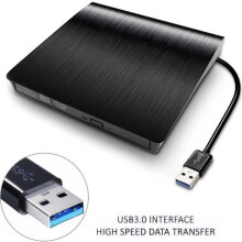 Schlankes externes USB 3.0 DVD-RW-CD-Brenner-/DVD-Schreib-/Lesegerät für Laptops
