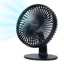 LIVIVO USB Powered Desk Fan 3 Speed Compact Fan