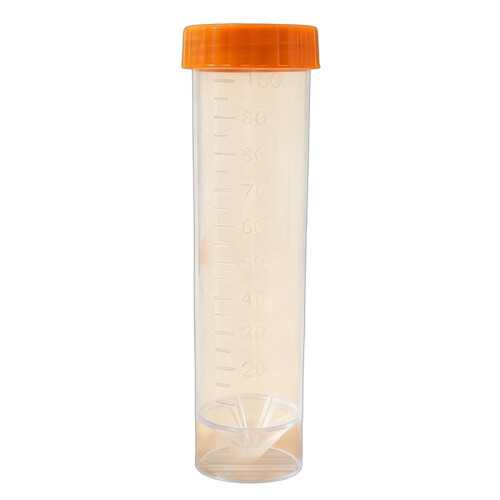 Lebensmittelechter PP-Formelspender,-Transparente Tube A 100 ml