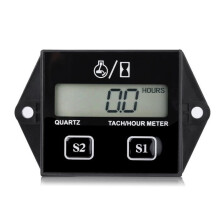 Betriebsstundenzähler, digitaler LCD-Drehzahlmesser/Betriebsstundenzähler, Drehzahlmesser-Tester für Benzinmotorräder