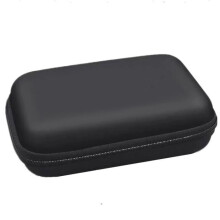 Opbergtas/etui voor 2,5" HDD/SSD/externe harde schijf, USB-flashdrive, oordopjes, kaarten, EVA, schokbestendig, spatwaterdicht, 14*10*4