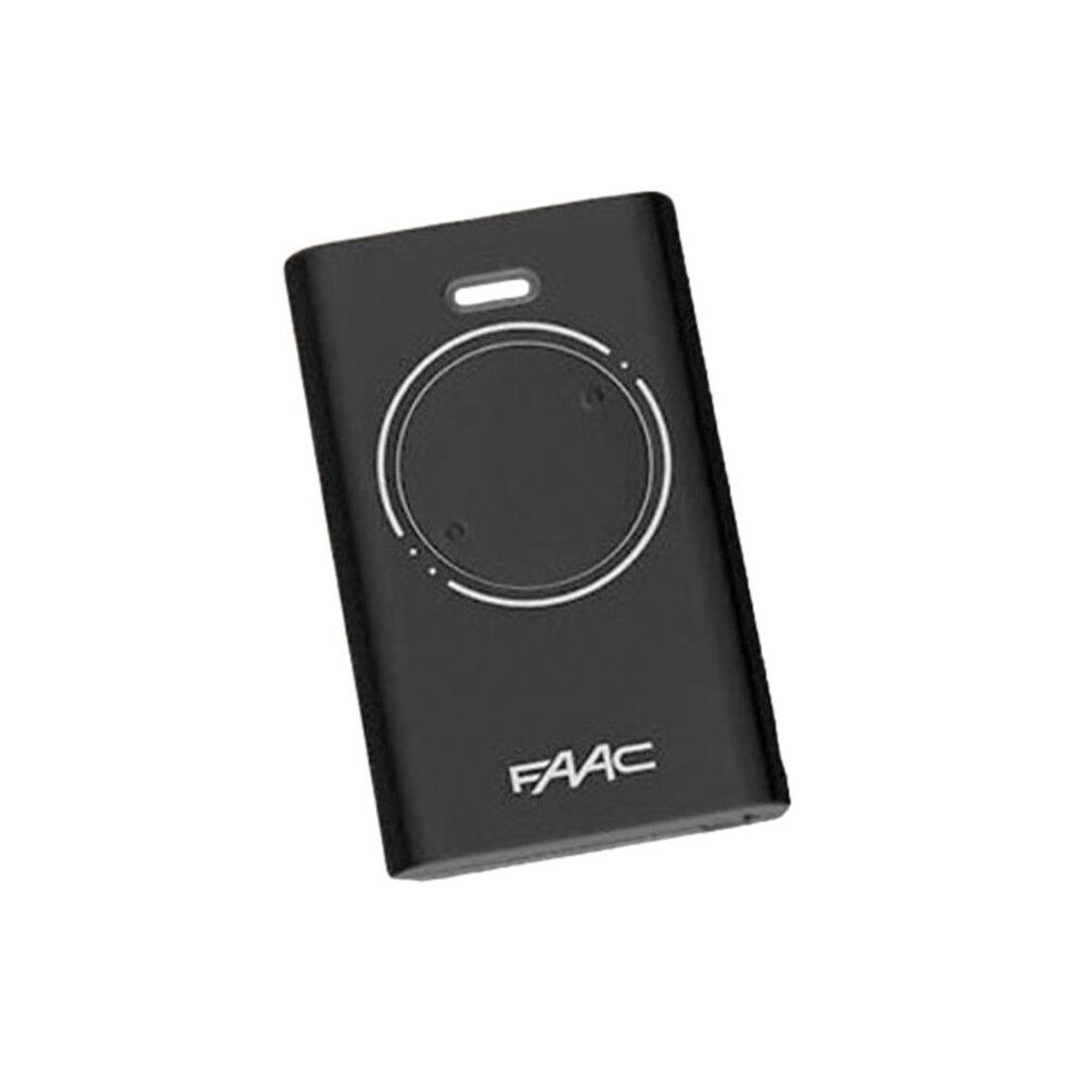 Remote Control - Faac - Xt2 868 Slh Lr - 2 Channels - Self-Learning Programming Black 9149891837225