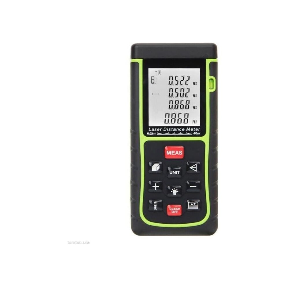 Laser Rangefinder 0.05 To 40M Lcd Digital Laser Distance Meter 9149891837737