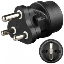 CONECTICPLUS Netzsteckeradapter Frankreich nach Südafrika