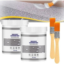 2PCS Jaysuing Invisible Waterproof Agent, Instarepair Waterproof Leakproof Agent, Transparent Waterproof Insulation Sealant, Coating