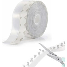 Joint d'étanchéité pour fenêtre 45 mm x 10 m, isolation 3M, joint d'étanchéité pour fenêtres par temps froid, bande de porte auto-adhésive