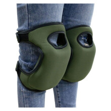 Ultra-comfortable neoprene gardening knee pads with thick memory foam for gardening work