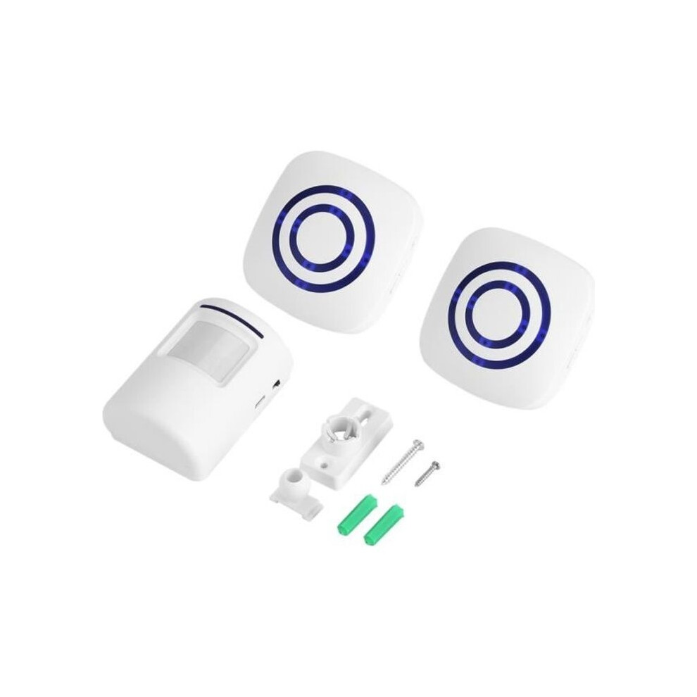 Wireless Doorbell Chime Infrared Alarm Motion Sensor Detector Abi4 9149891839069