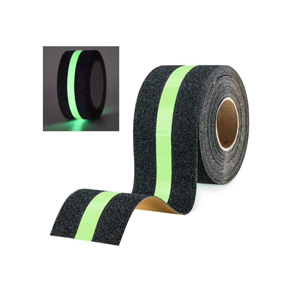 Anti-Slip Adhesive Tape With Luminous Film That Glows In The Dark, Safety Tape For Stairs, Ladders, And Slippery Floors 9149891838536