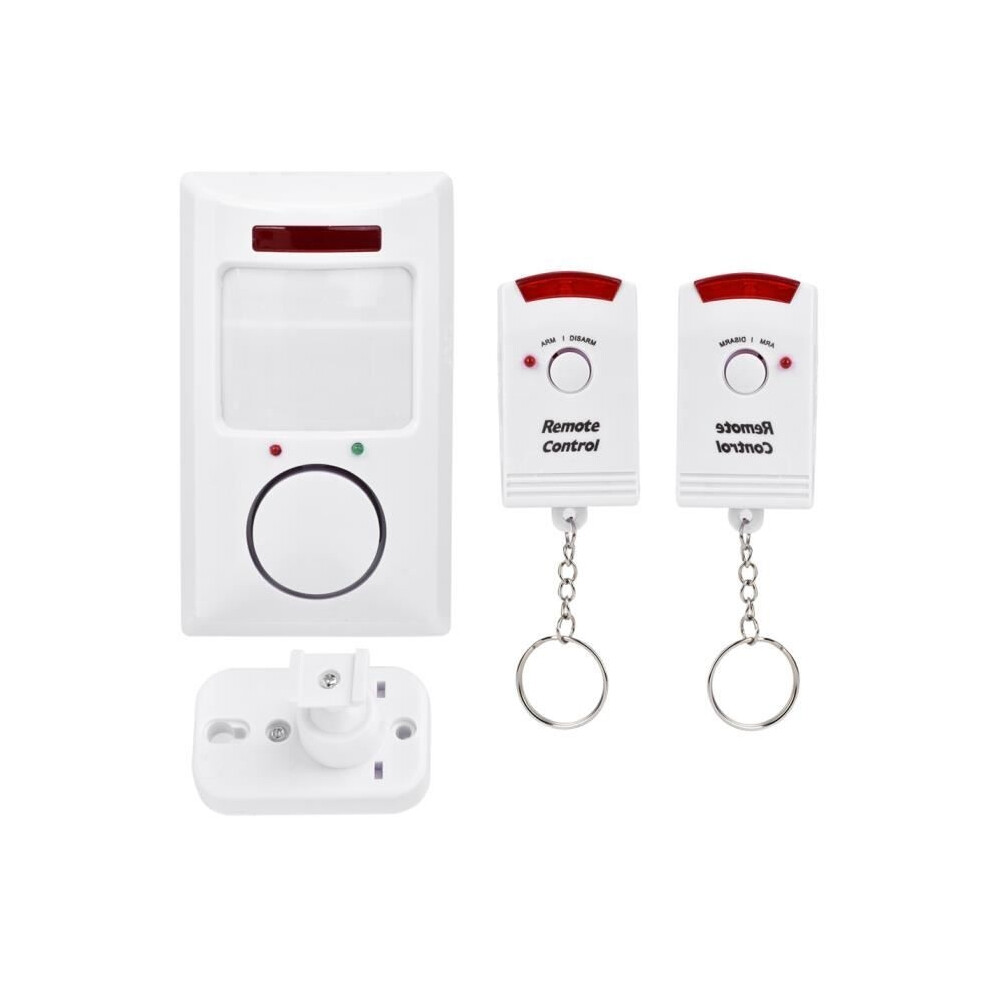 Security Detector - Zerodis - Alarm System - Infrared - 105Db - Wall Mounted 9149891839359
