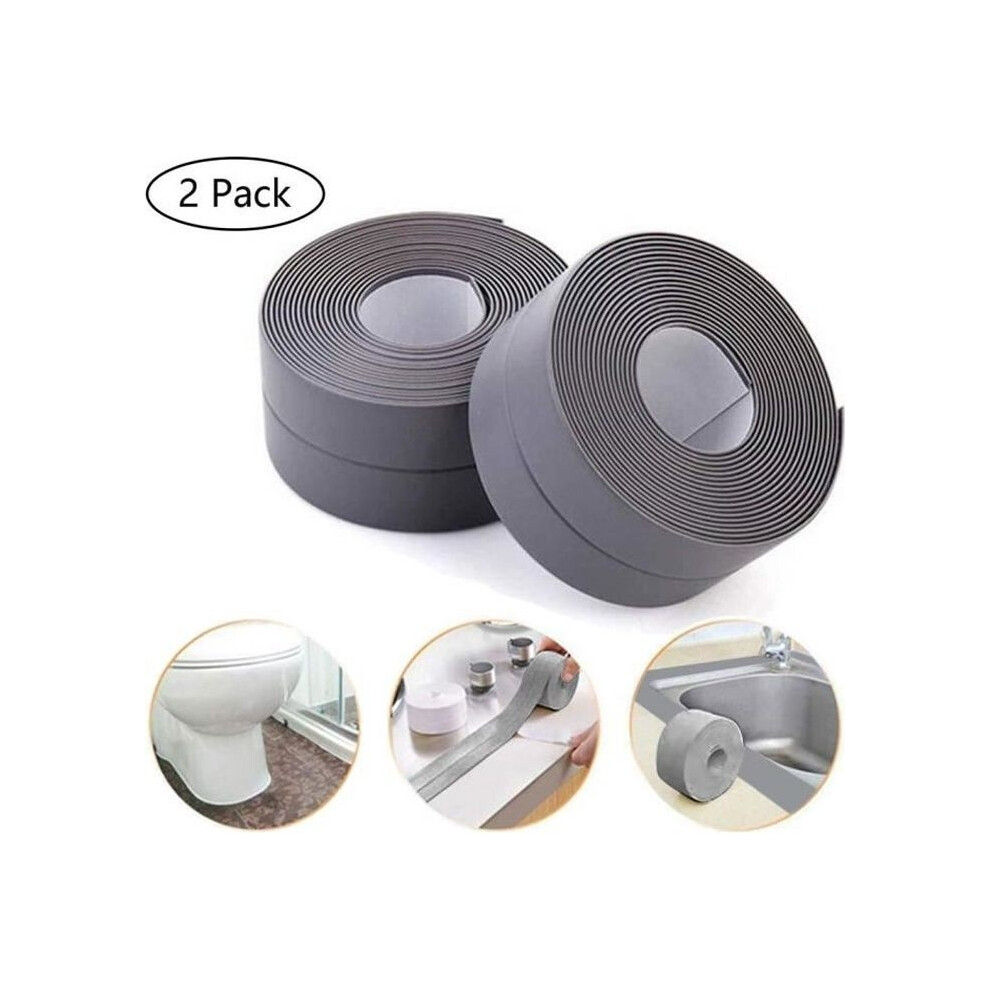Sealing Strip - Furniture - Grey Silicone Tape - 3.2M * 38Mm - Kitchen And Bathroom 9149891838598