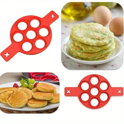 silicone pancake, crepe, and omelet mold
